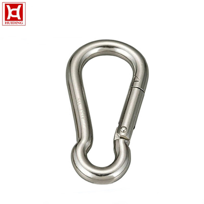 Huiding M10 Carabiners 316 αιφνιδιαστικοί γάντζοι 10mm*100mm ανοξείδωτου για το ναυτικό