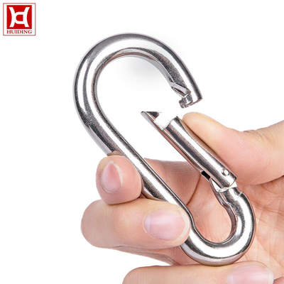 M4 Carabiner 316 αιφνιδιαστικοί γάντζοι ανοξείδωτου που επιμεταλλώνουν με ηλεκτρόλυση την επιφάνεια